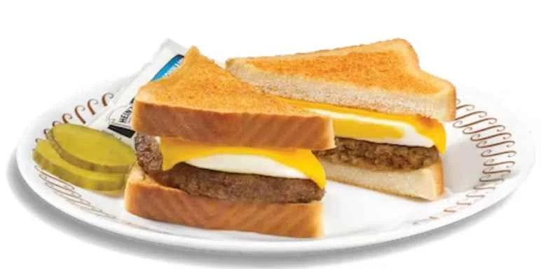 SAUSAGE EGG & CHEESE SANDWICH