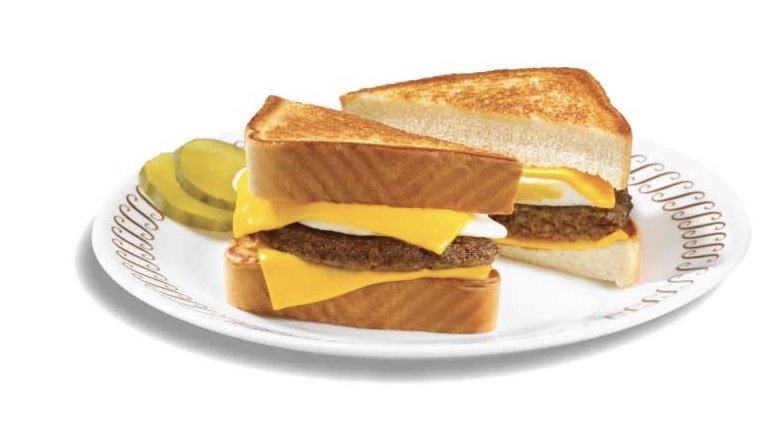 TEXAS SAUSAGE EGG AND CHEESE MELT